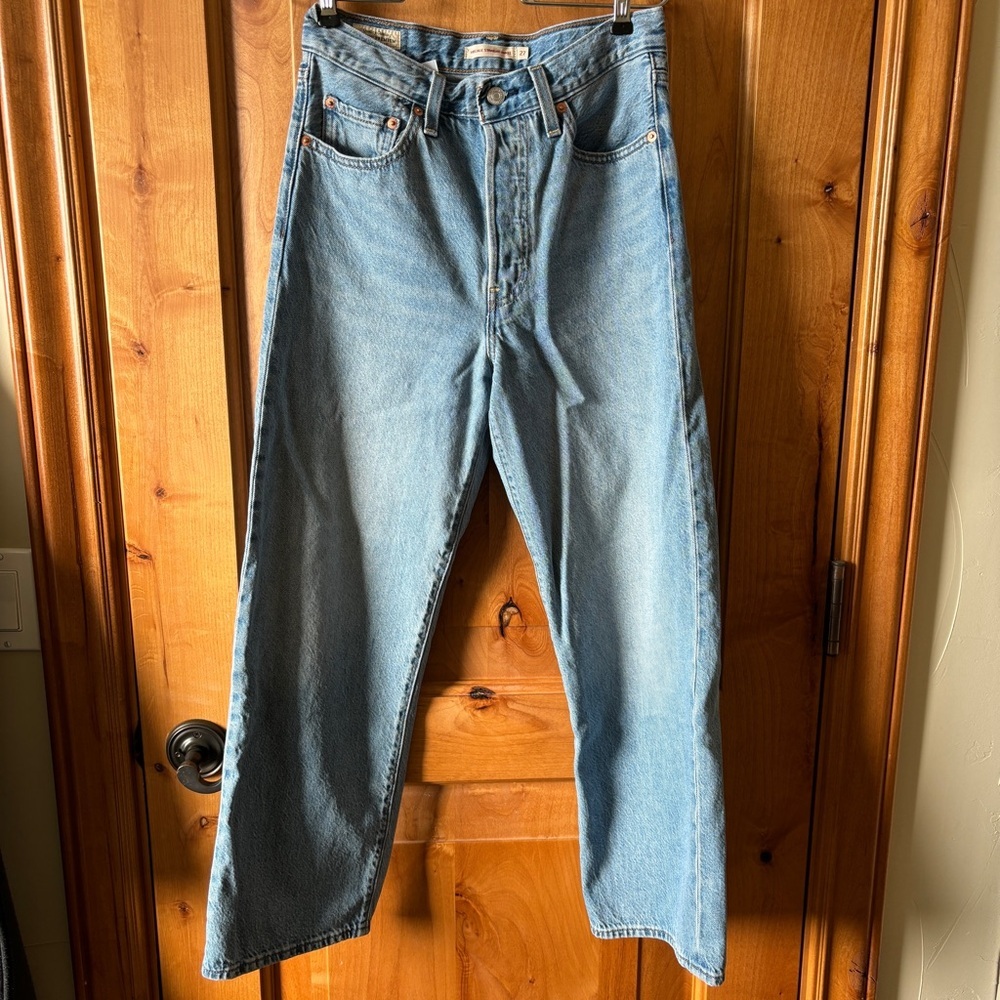 Levi's Ribcage Straight Ankle  size 27 Denim Jeans - Picture 7 of 11